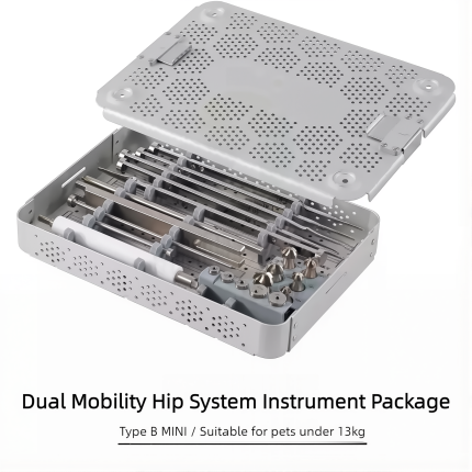 Dual Mobility Hip System Instrument Set Pet Orthopedic Instruments Hip Joint Instruments Veterinary Orthopedics