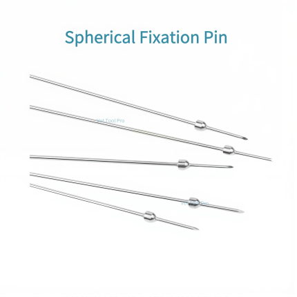 Spherical-head Fixation Pins Veterinary Orthopedic Instruments Bone Plate Reduction Fixation Pins Threaded Fixation Pins