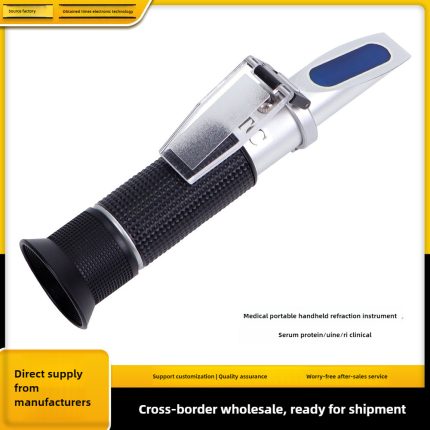 Measurement of ATC urine/serum protein refractometer with portable handheld refractometer